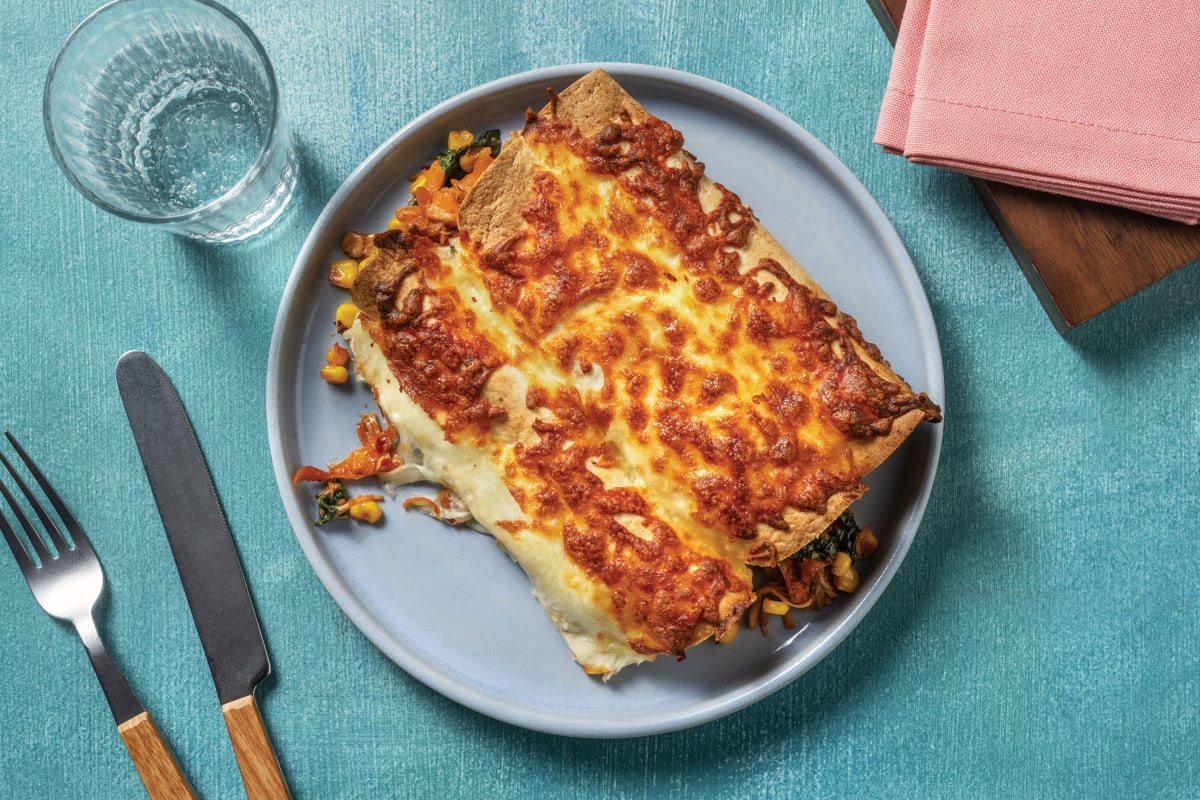 Tex-Mex Double Pulled Pork Enchiladas