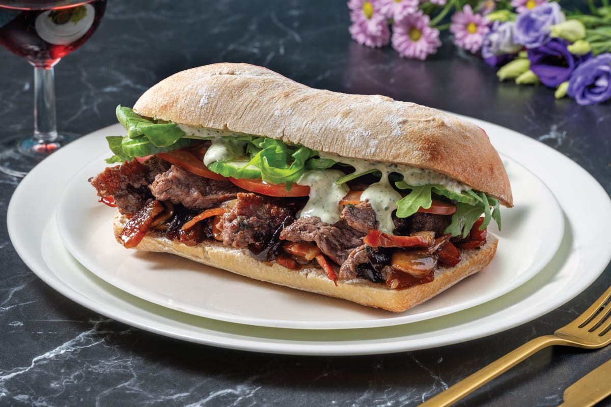 Ultimate Beef & Caramelised Bacon Sub