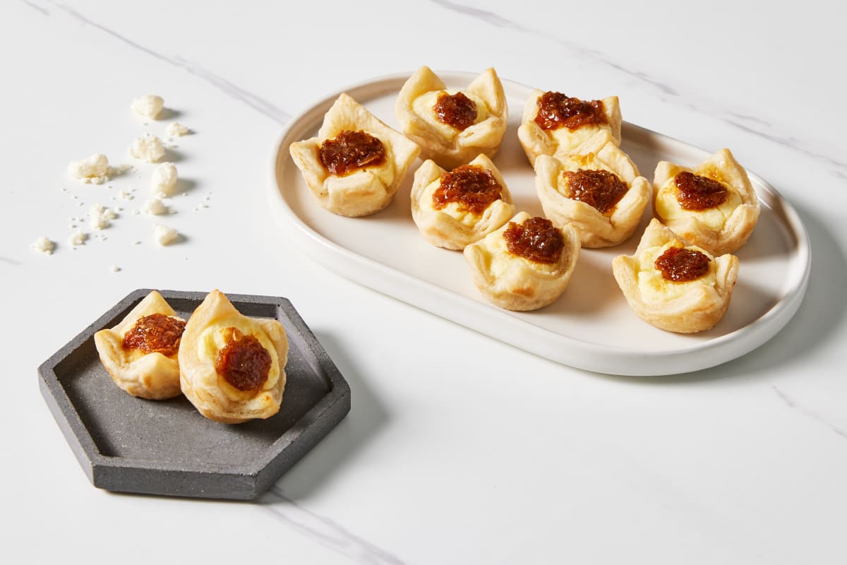 Caramelized Onion & Feta Pastry Bites