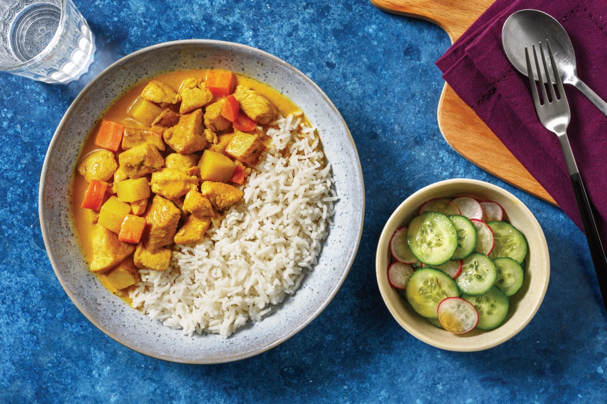 Golden Chicken Curry & Jasmine Rice