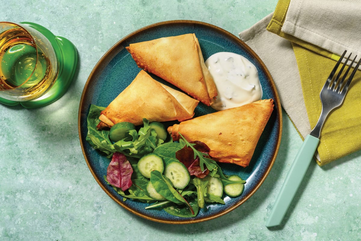 Samosa-Style Lamb & Potato Filo Parcels