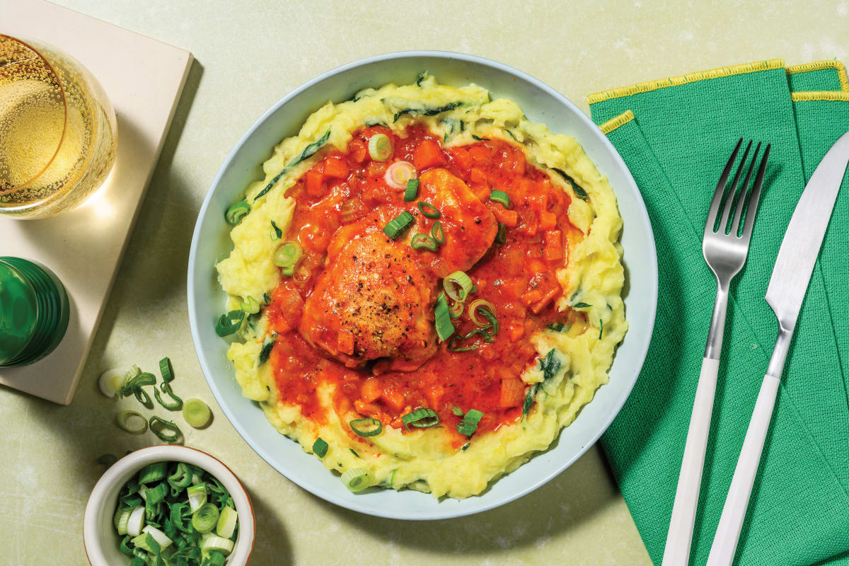 Slow-Cooked Smokey Chicken Stew