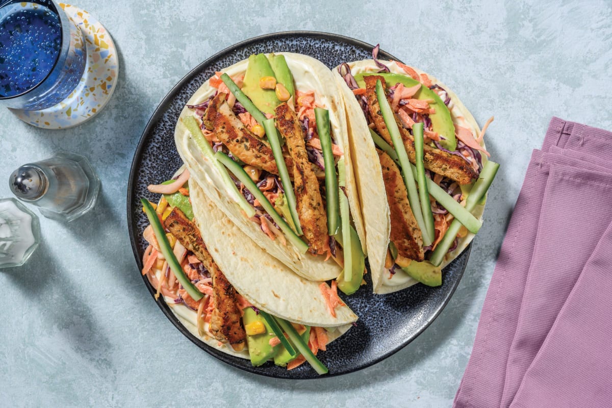 Tex-Mex Pork & Avocado Tacos 