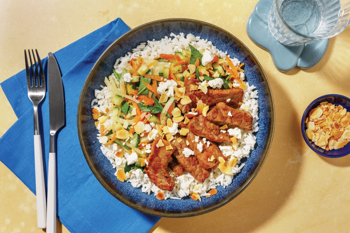 Loaded Shawarma Beef Bowl