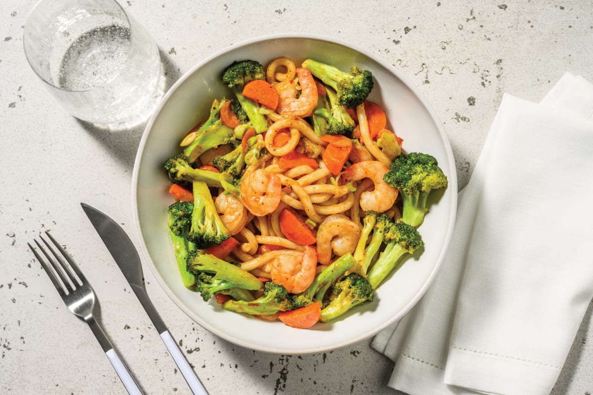 Sweet Chilli Prawn & Broccoli Stir-Fry