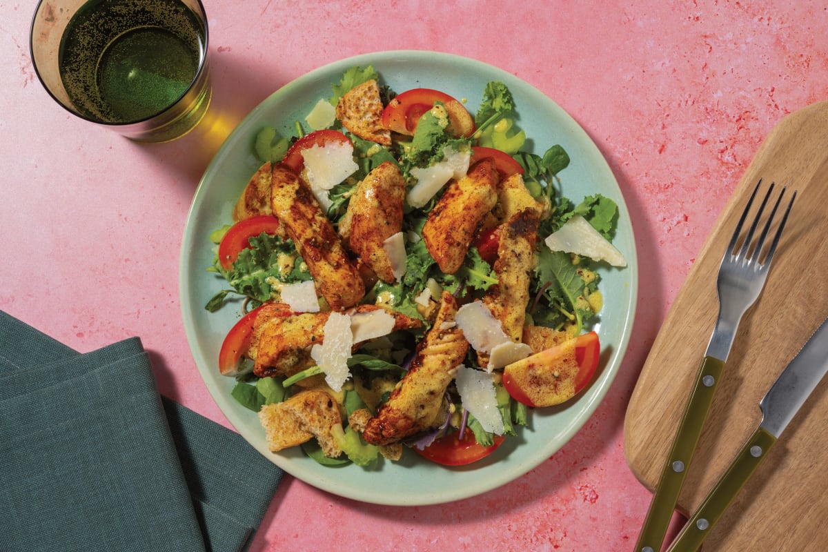 Aussie-Spiced Chicken & Mustard-Cider Salad