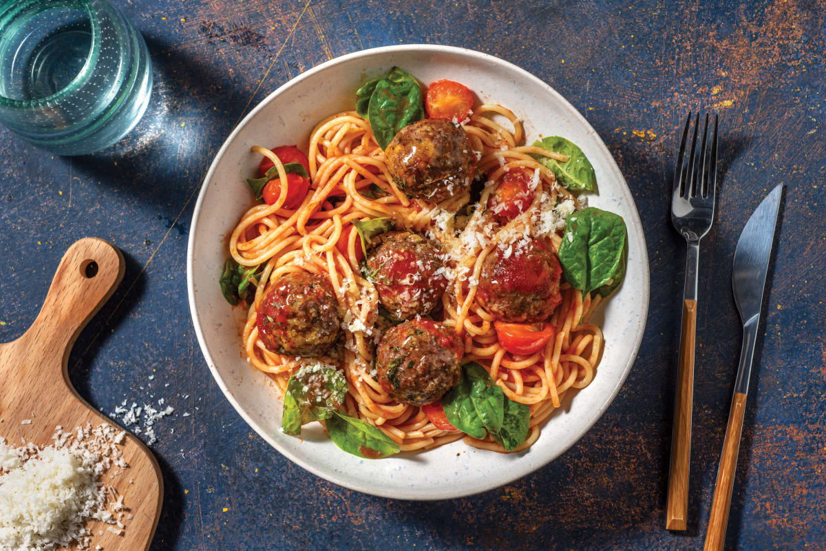 Slow-Cooked Italian Pork Meatballs