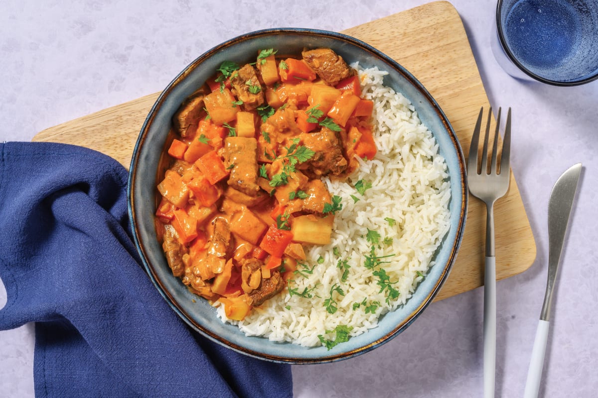 Easy Mumbai Beef Chuck & Coconut Curry