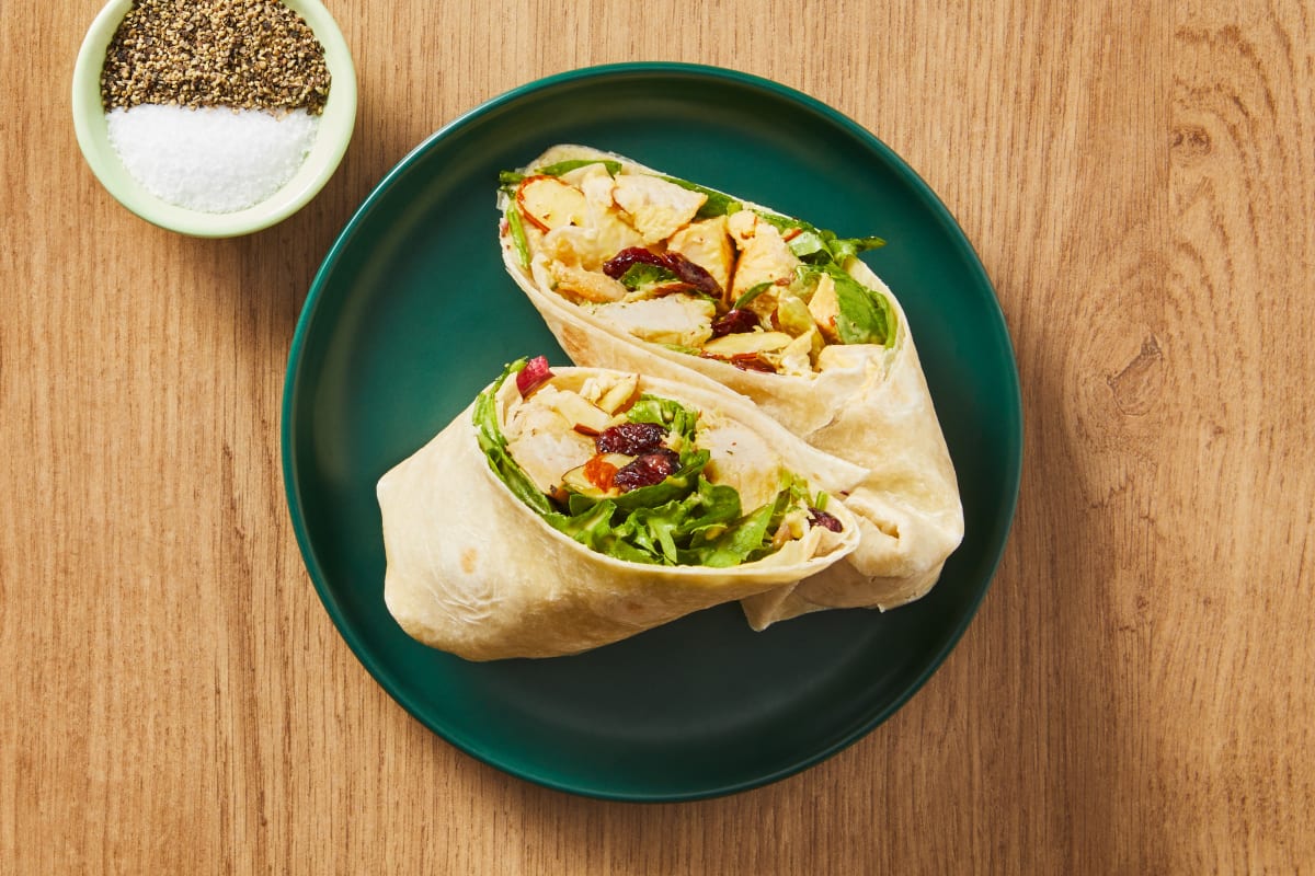 Honey Mustard Chicken Salad Wraps