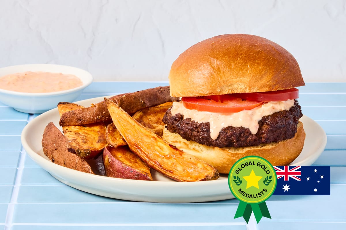 Australia’s Sweet Chili Pineapple Burgers