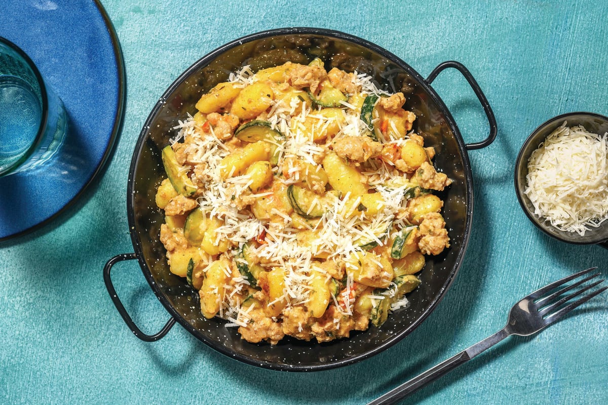 Beef & Zucchini Gnocchi