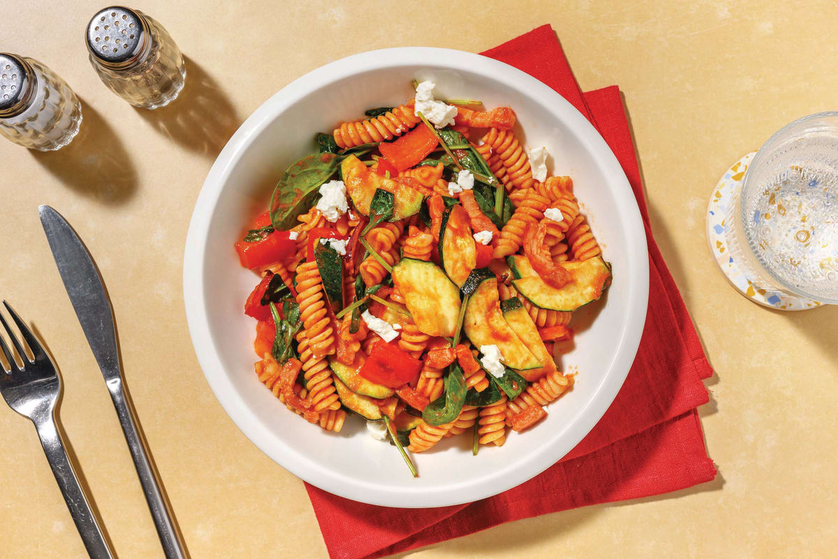 Italian Bacon & Roast Veggie Fusilli