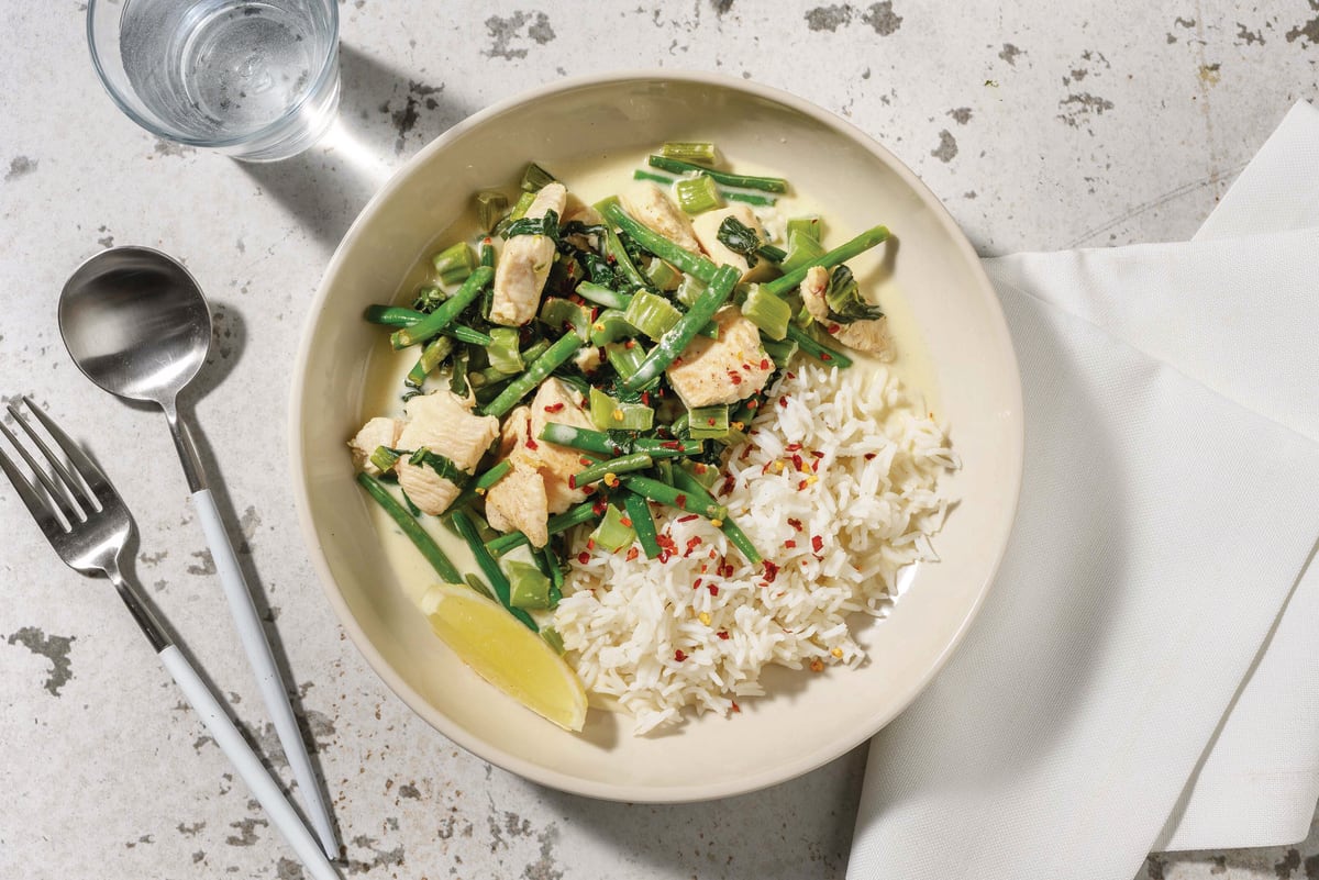 Double Thai-Style Chicken & Green Bean Curry
