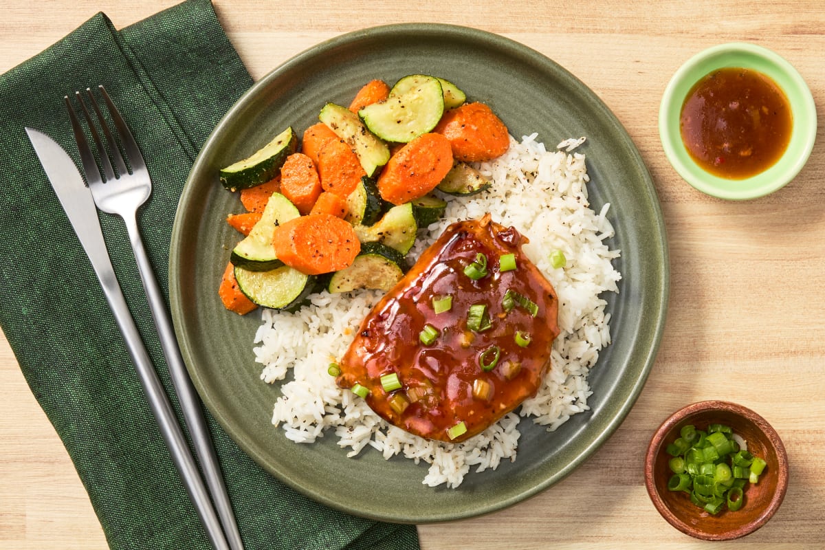 Mandarin Chili Pork Chops