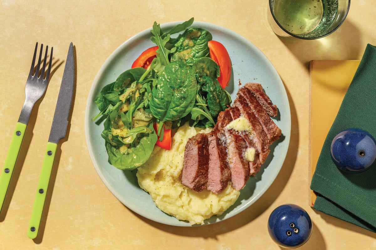 HelloHero: Beef Rump & Rocket-Tomato Salad