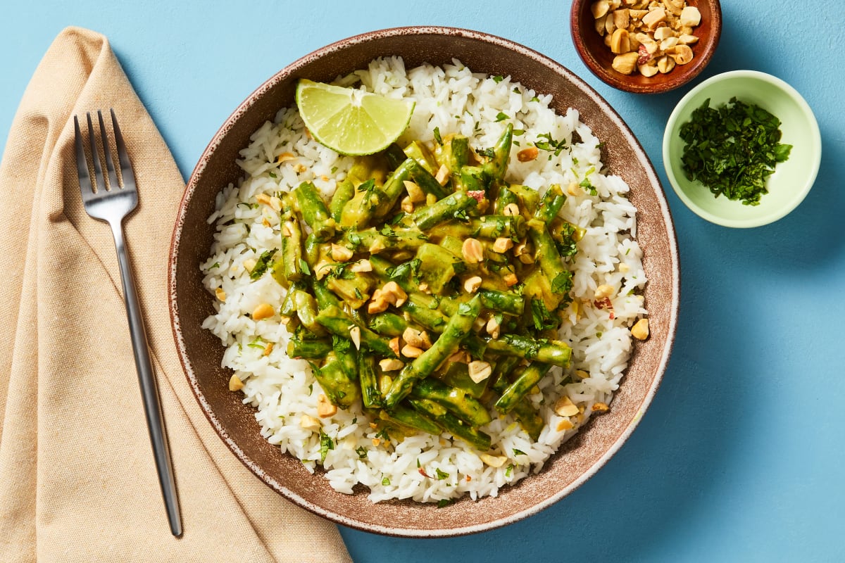 Thai Ginger Coconut Shrimp Curry