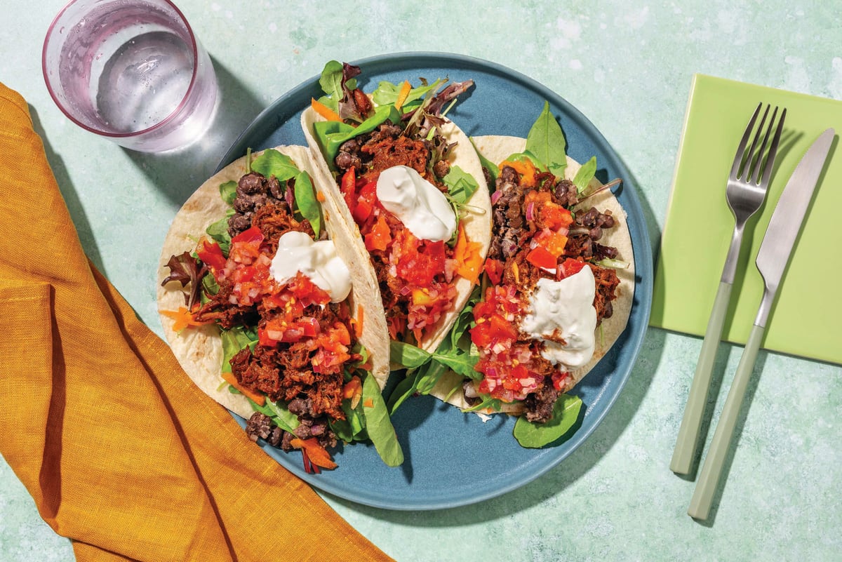 Beef Brisket Tacos & Crushed Tomato Salsa