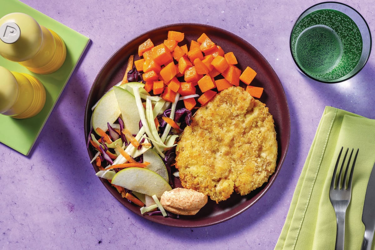 HelloHero: All-American Parmesan Crumbed Chicken