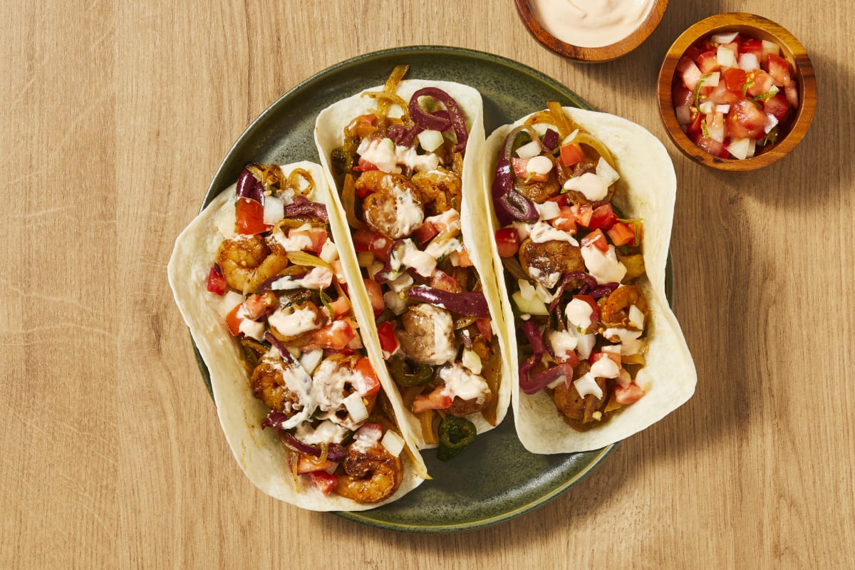 Southwest Shrimp Tacos