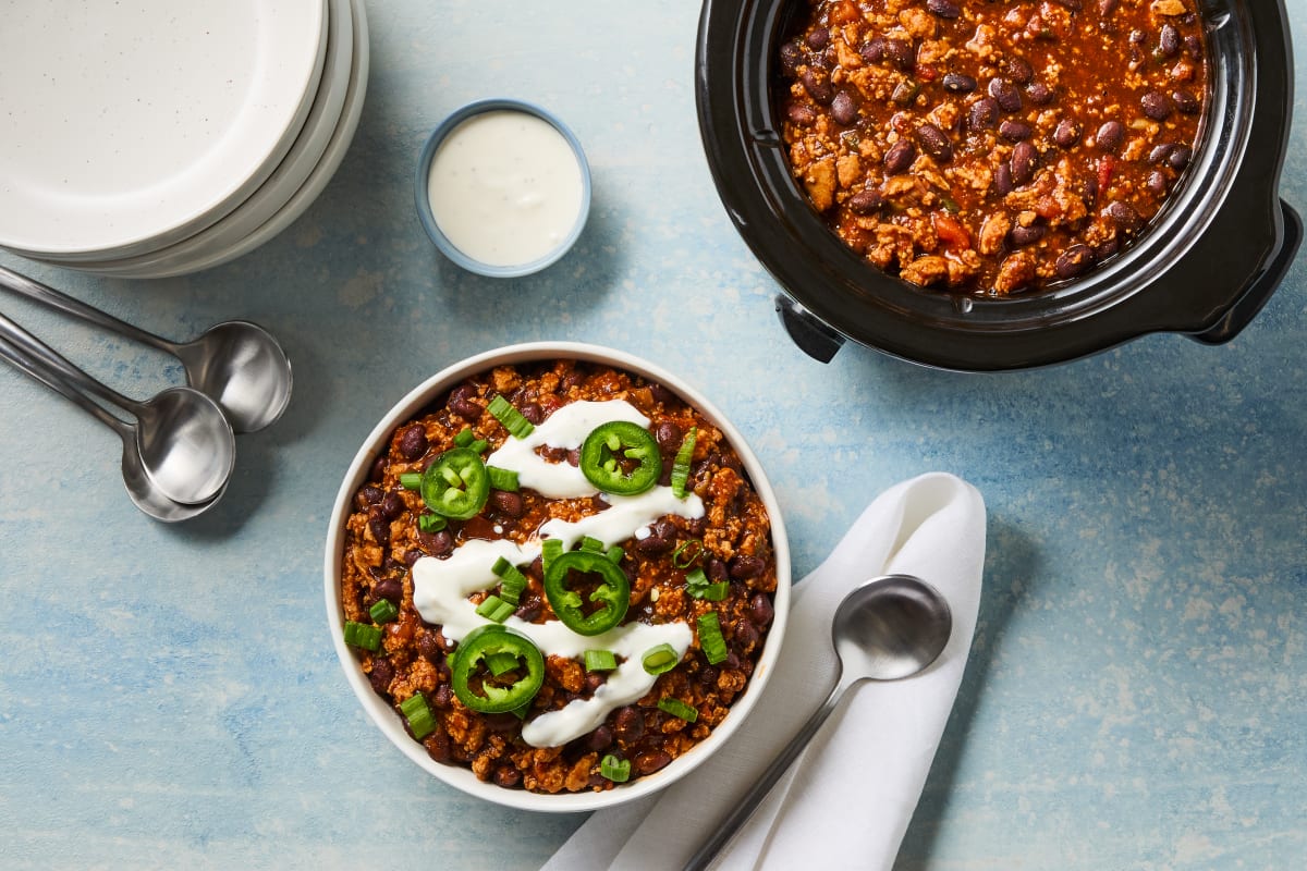 Turkey & Black Bean Chili