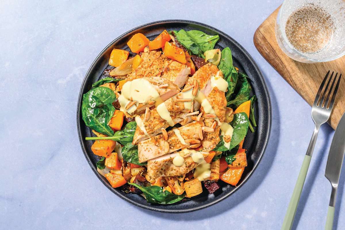 Kiwi-Spiced Chicken & Veggie Toss