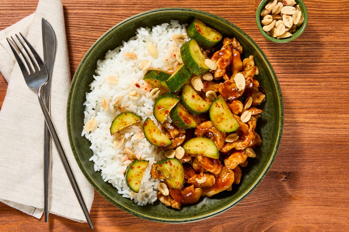 Ginger Chicken & Rice Bowls