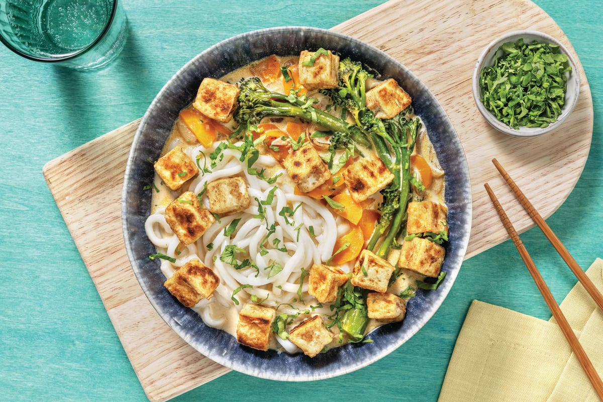 Southeast Asian-Style Tofu Noodle Soup