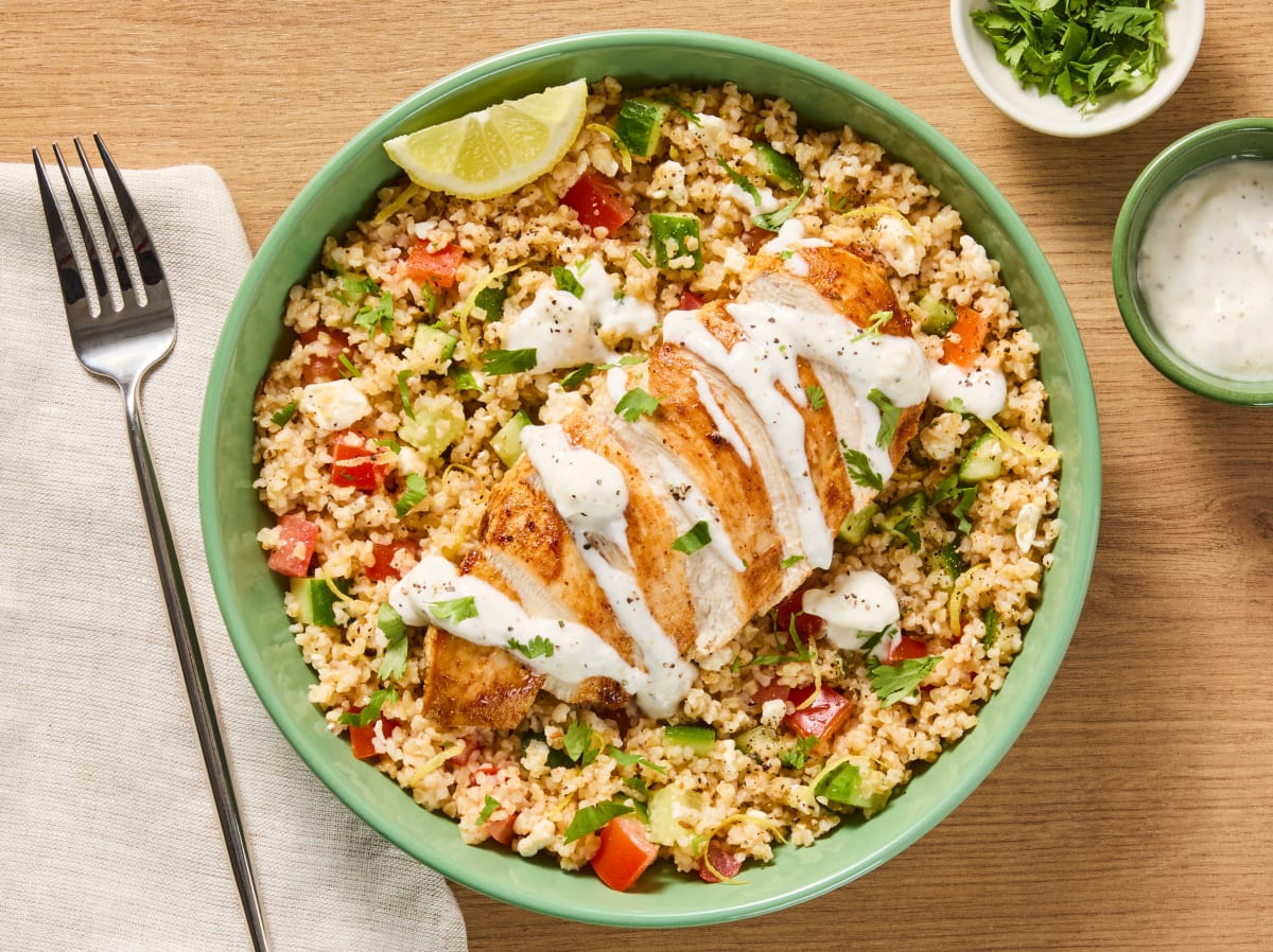 Chicken Tabbouleh Bowls