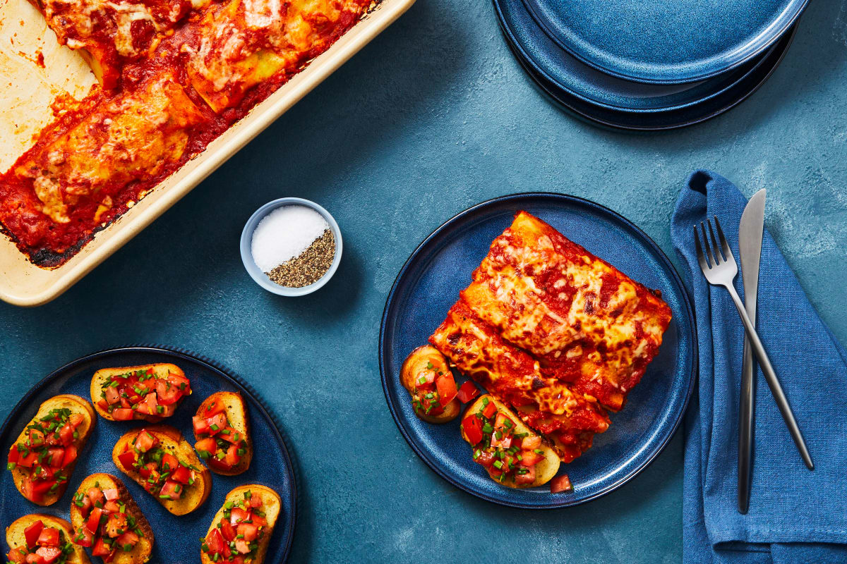 Spinach Ricotta Lasagna Roll-Ups