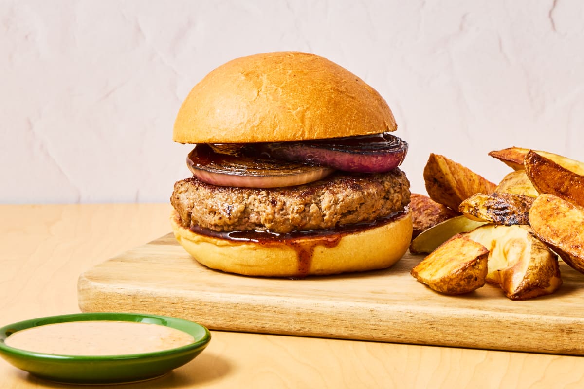 Ancho BBQ Bacon Burgers