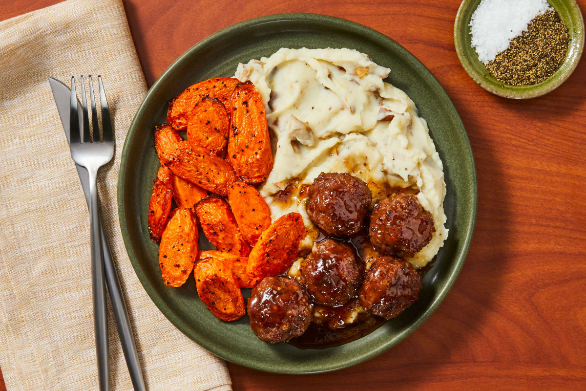 Cranberry-glazed Meatballs