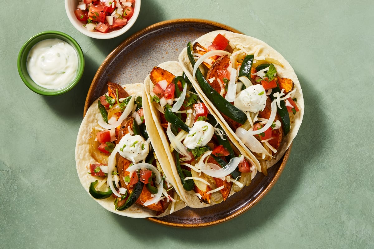 Sweet Potato & Turkey Fajitas