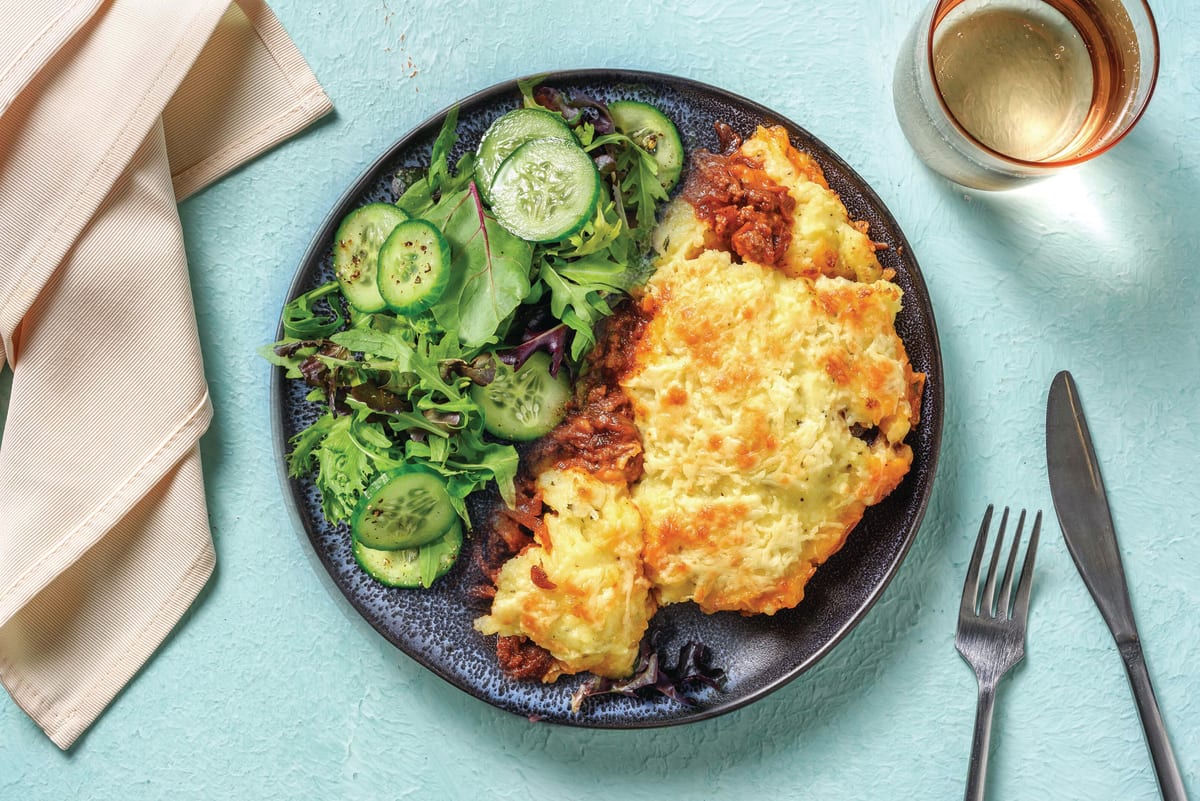 All-American Beef & Caramelised Onion Pie