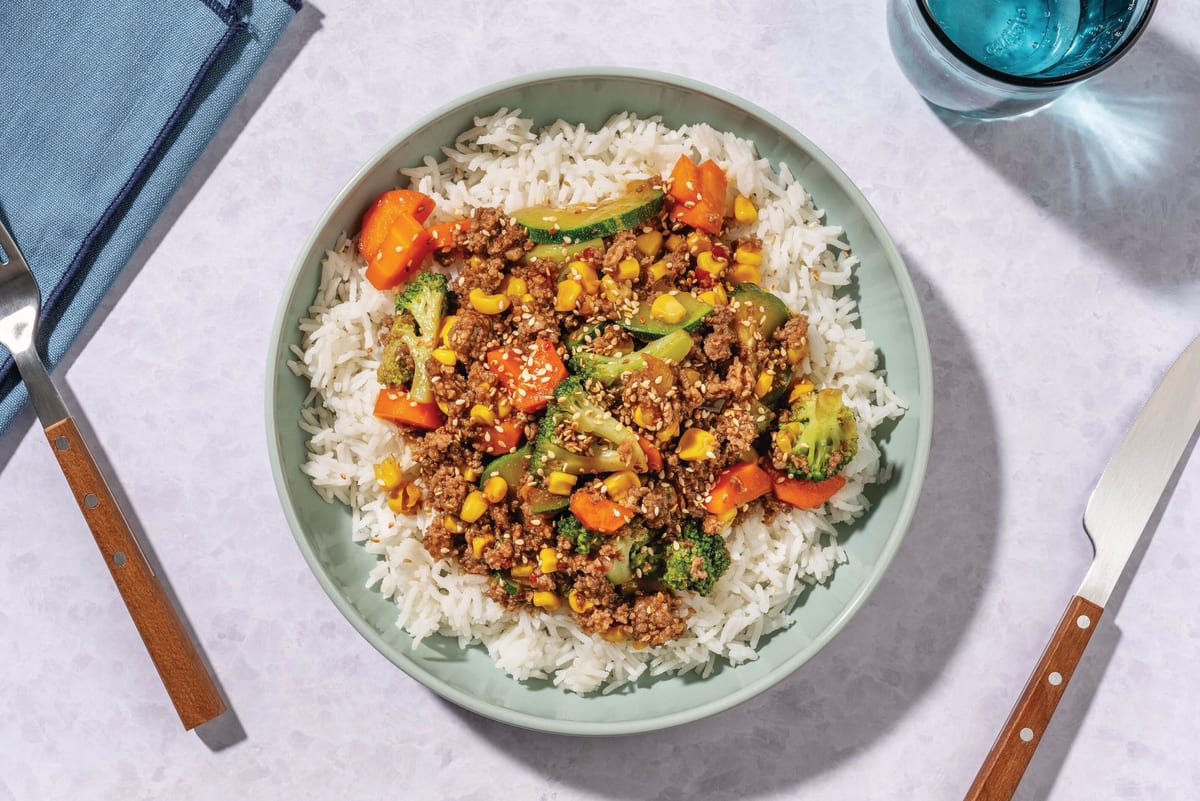 HelloHero: Sweet Chilli Ginger Beef Stir-Fry