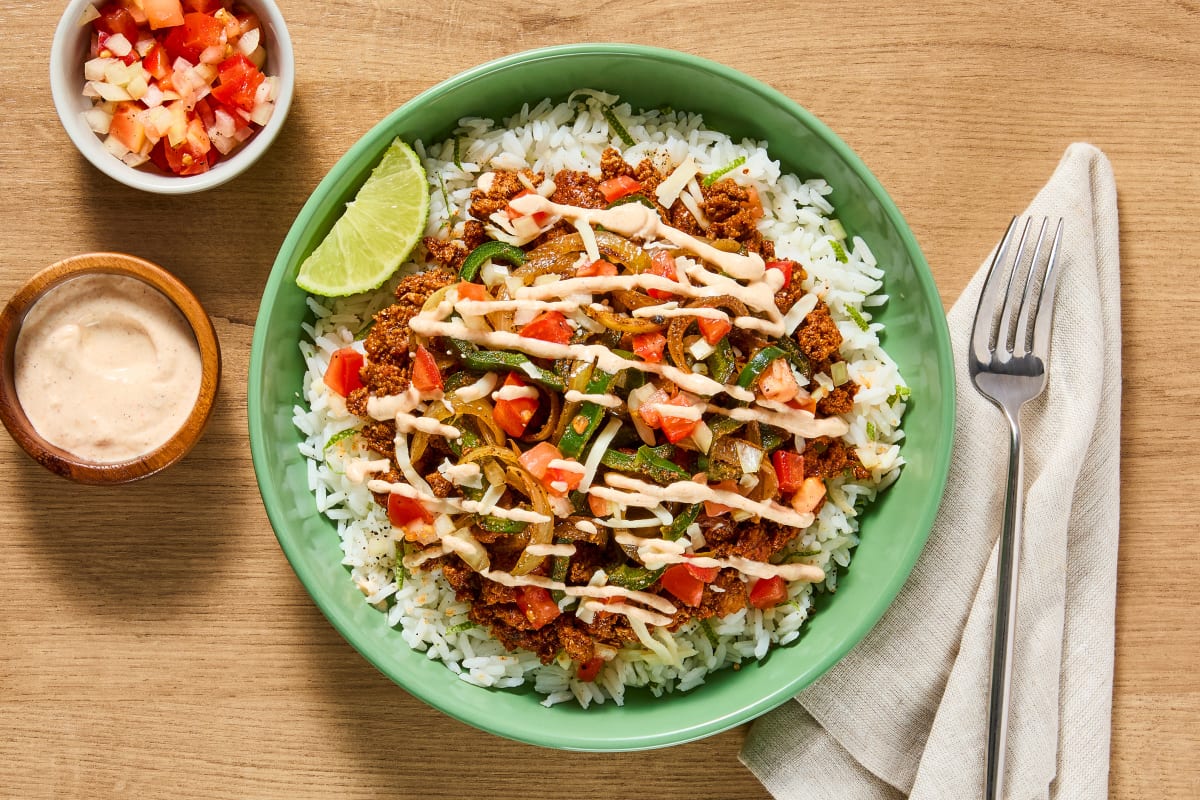 Tex-Mex Pork Enchilada Bowls