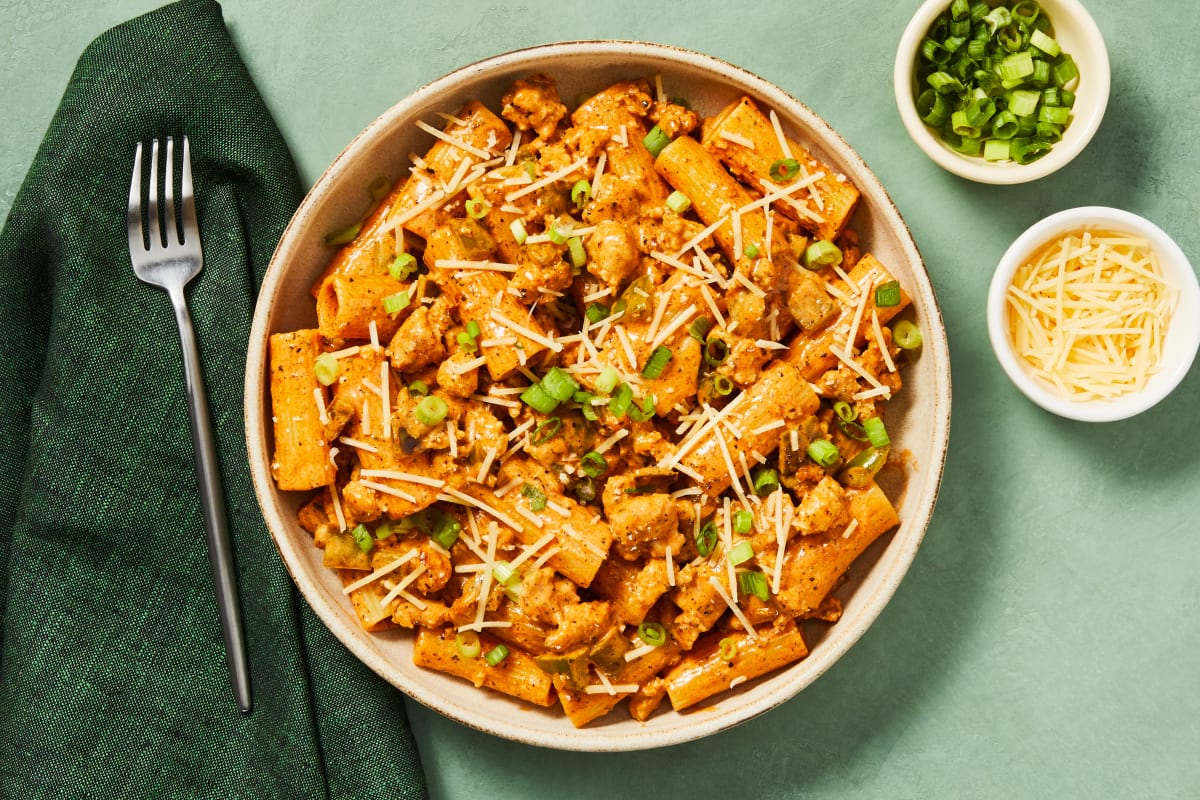 Chicken Sausage Rigatoni