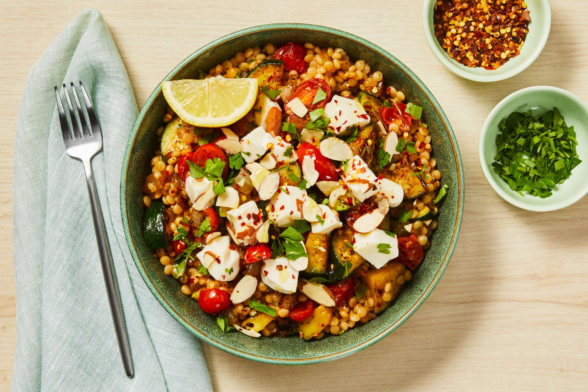 Zucchini & Tomato Couscous Bowls