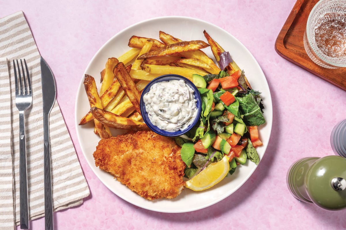 HelloHero: Crumbed Fish & Chips