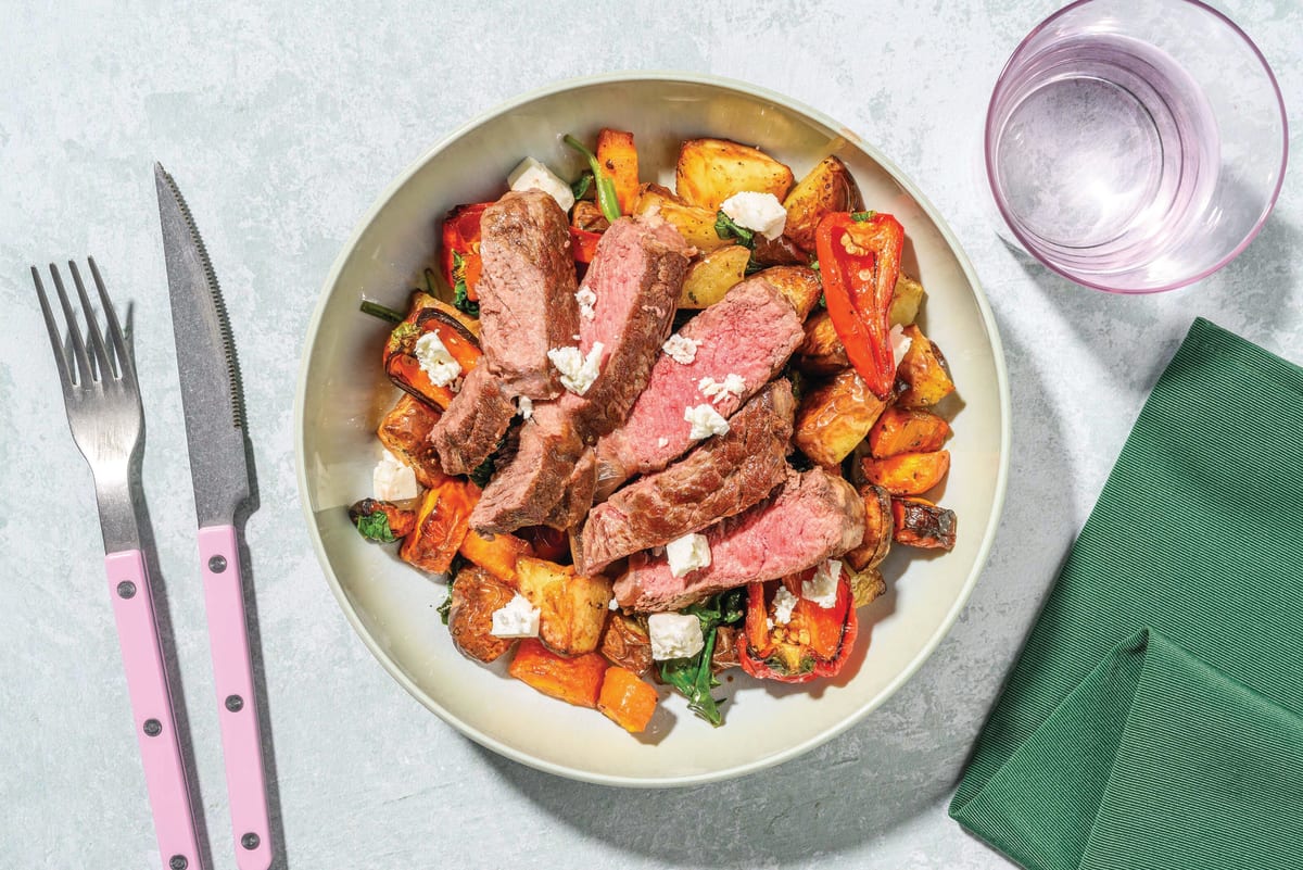 HelloHero: Garlic-Butter Beef Rump