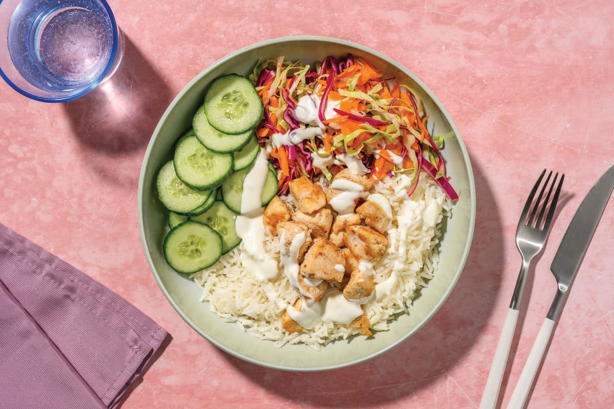 Asian Beef Poke Bowl