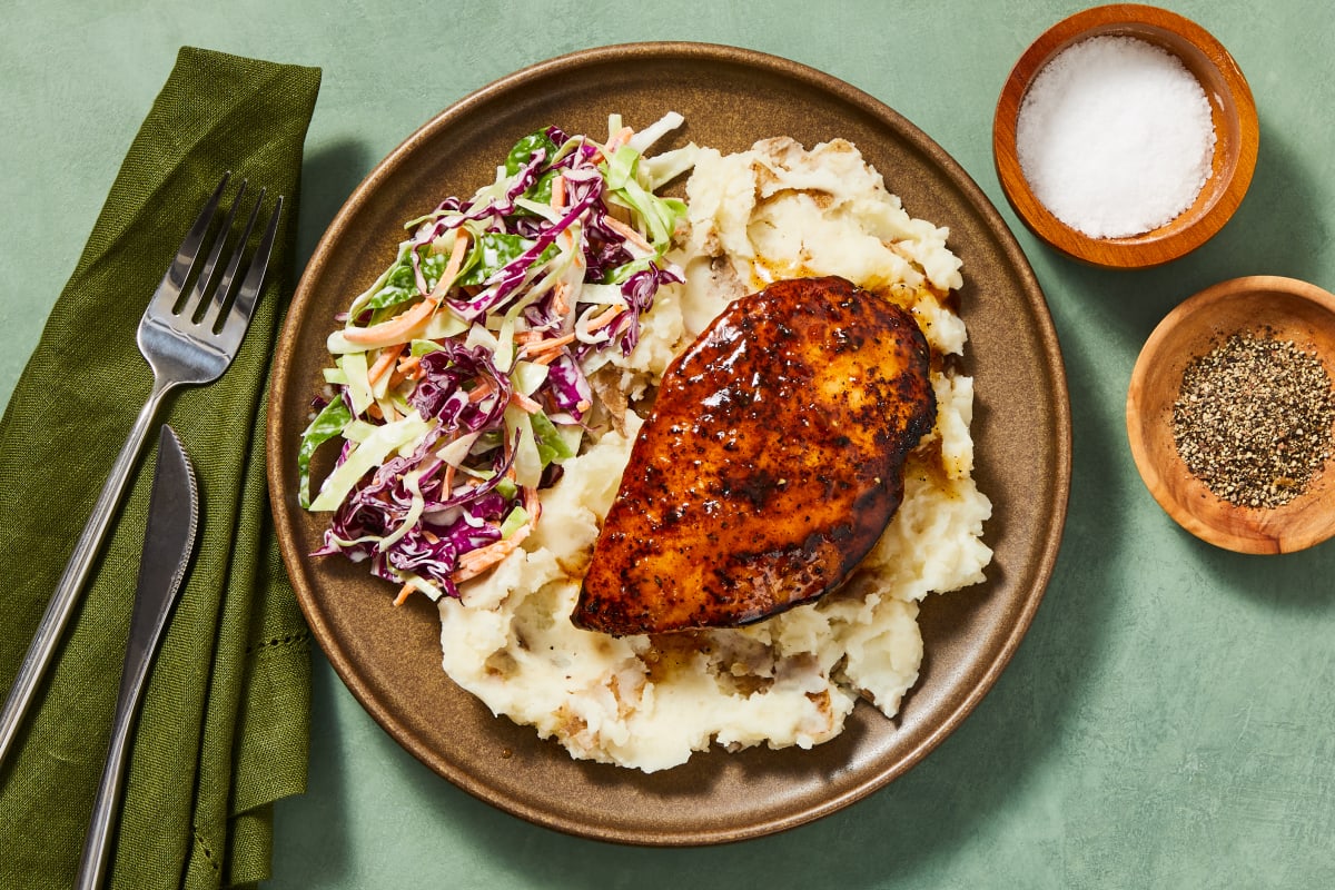 Sweet & Smoky BBQ Glazed Chicken  