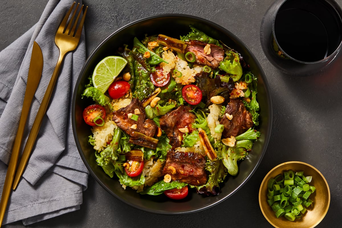 Sweet & Spicy Thai Steak Salad