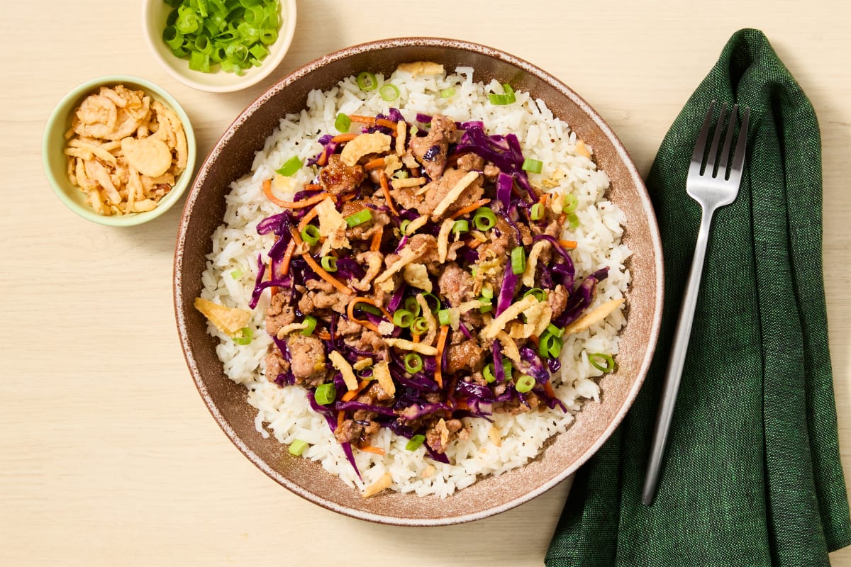 Sweet Chili Pork & Cabbage Stir-Fry