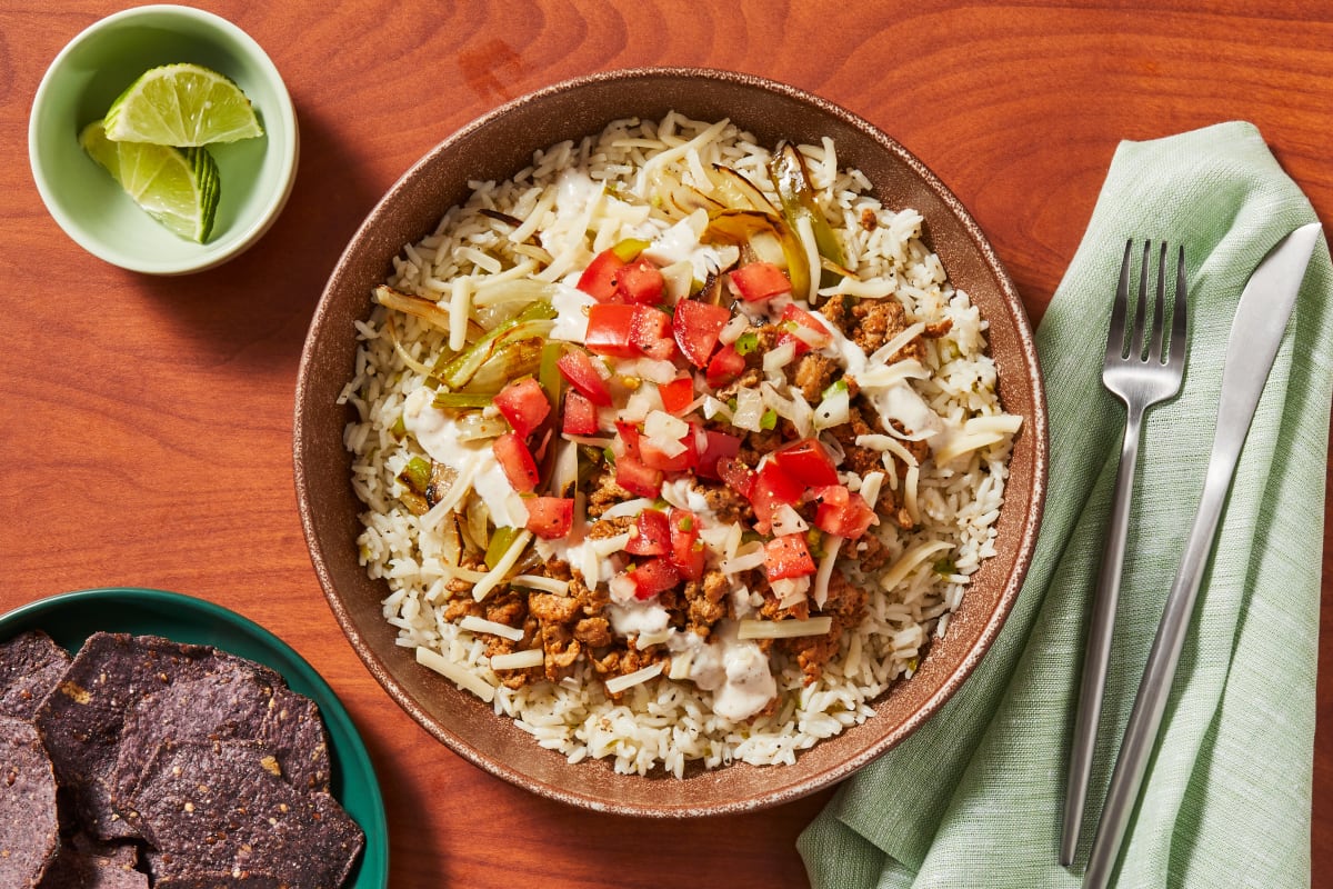 Pork Fajita Bowls