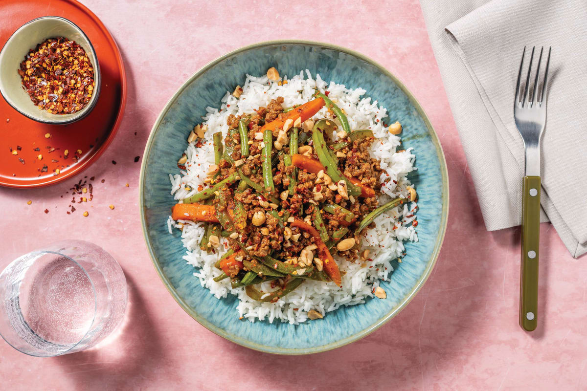 Asian Beef Strips & Veggie Stir-Fry