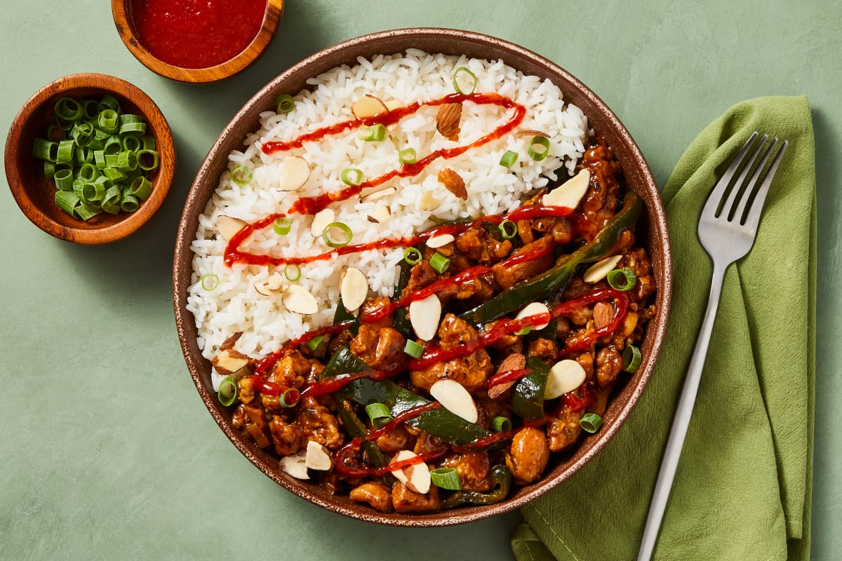 Honey Mandarin Chicken & Pepper Stir-Fry