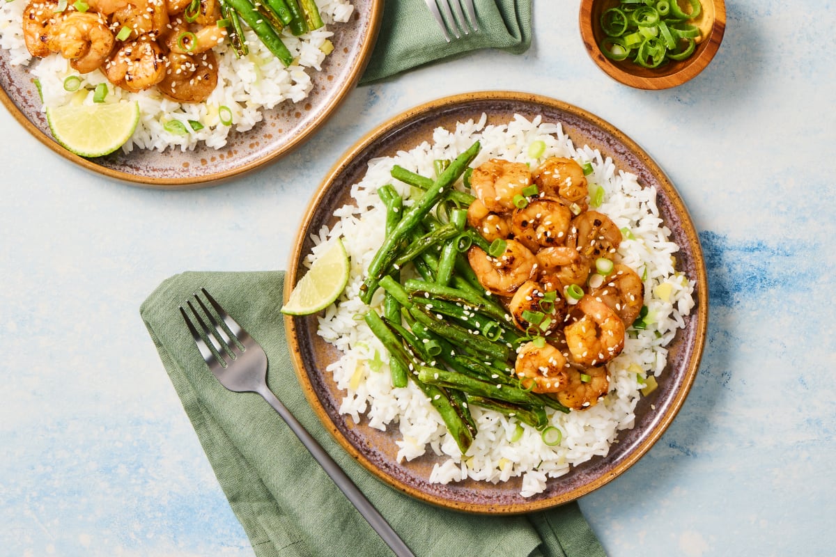 Sizzling Hoisin Shrimp