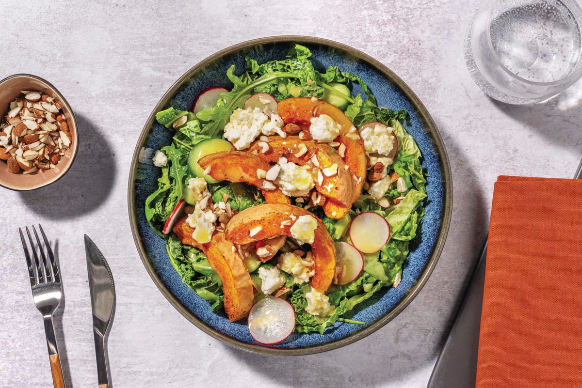 Roast Pumpkin & Supergreen Salad Bowl