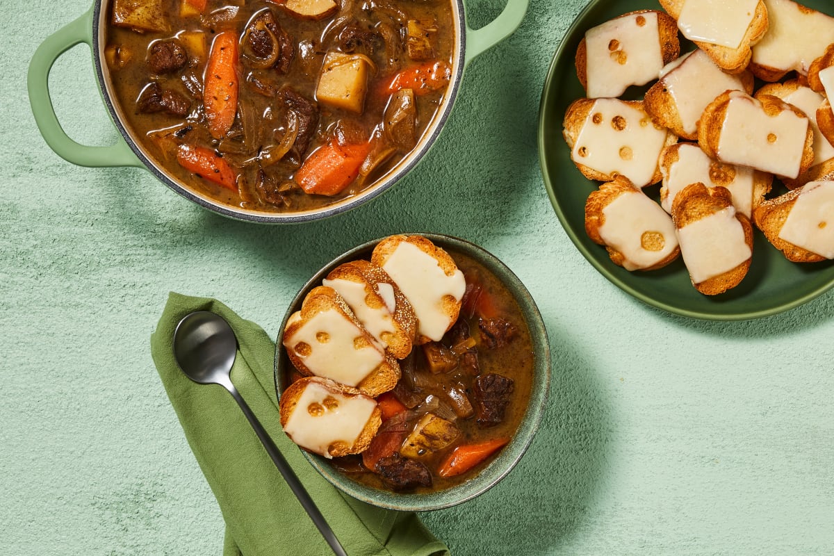 French Onion Beef Stew