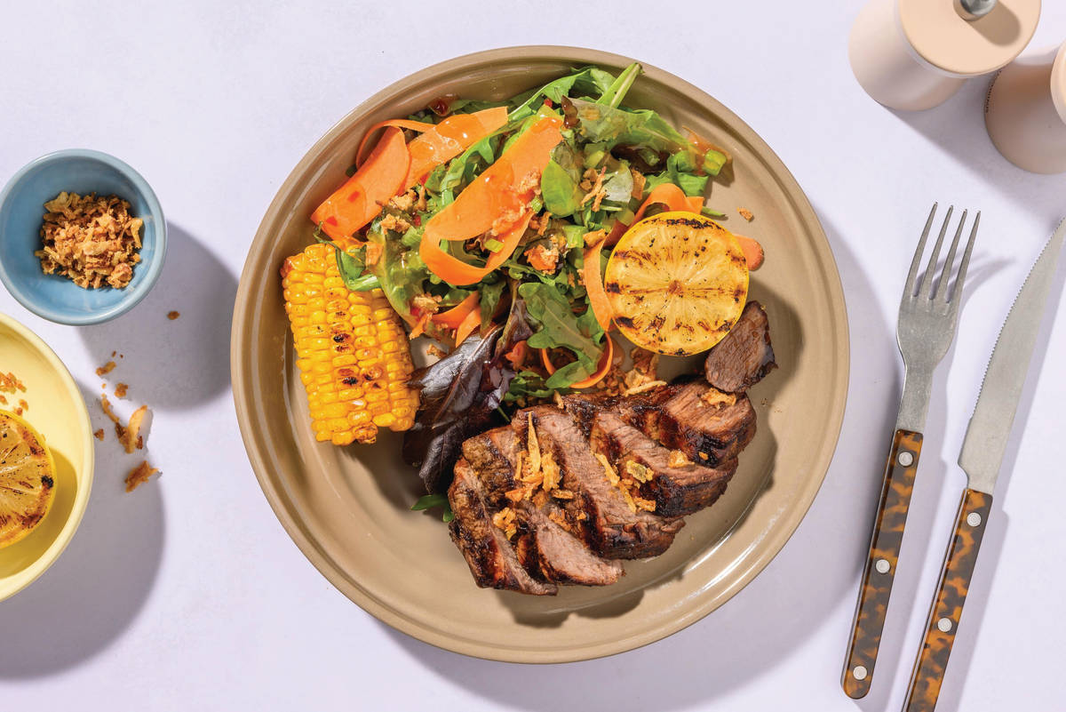 Zesty Rump Chargrilled Asian Beef Rump Recipe | HelloFresh